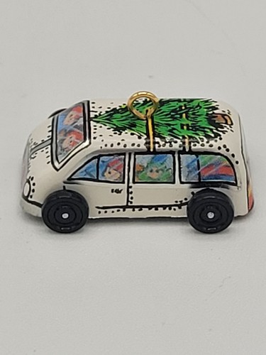 Hallmark Keepsake Miniature Christmas Ornament - On the Road - 1993 - MIB - Picture 2 of 8