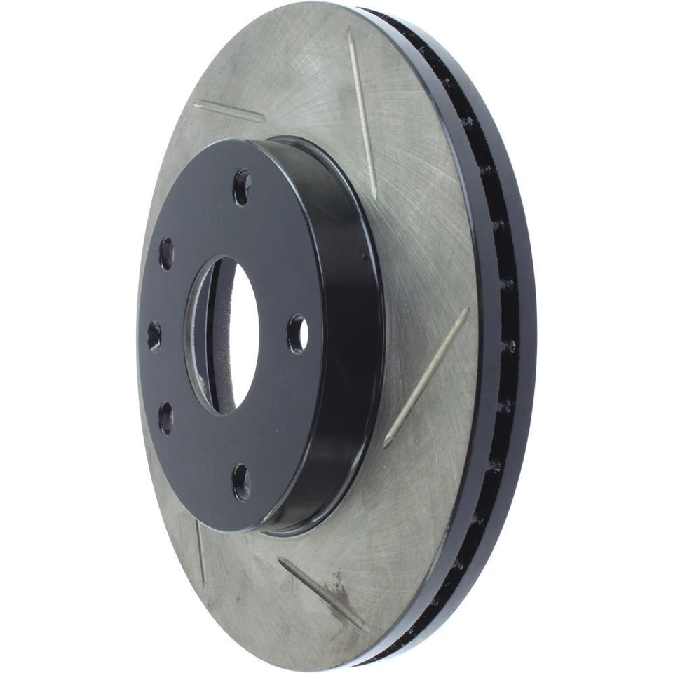 Rotor de freno de disco-Sport ranurado delantero izquierdo Stoptech se adapta a 99-02 Daewoo Leganza Foto 4 de 4