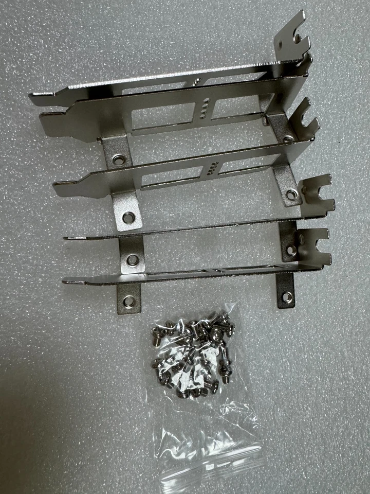 lot of 5 Low profile bracket DELL Mellanox ConnectX-3 CX324A 40G FC 08KP6W 8KP6W - Image 2 of 4