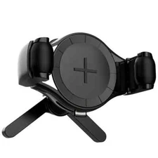 AUTODRIVE VENT-MOUNT WIRELESS CHARGER & PHONE HOLDER ~ Qi Quick Charge VCW-513