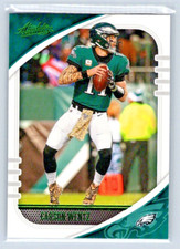 2020 Absolute Football - Carson Wentz - GREEN - Philadelphia Eagles - #63
