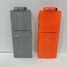 Nerf N-Strike Elite 12 Dart Round Clip Mag Magazine For Nerf Gun lot of 2