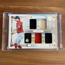 2024 Panini Boys Of Summer Five Tool Materials 100/149 Marcelo Mayer RC MINT