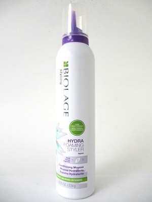 MATRIX BIOLAGE HYDRASOURCE STYLING MOUSSE 8.25oz DENTED