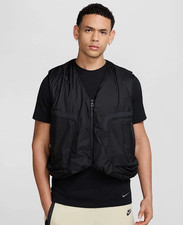 Gilet tecnico Nike nero taglia X-Large XL vestibilità ampia