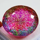 68.80 Ct Australian Doublet Monarch Fire Opal Oval Cut Certified Gemstone