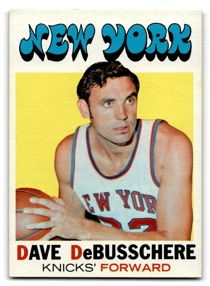 1971-72 Topps #107 Dave DeBusschere New York Knicks