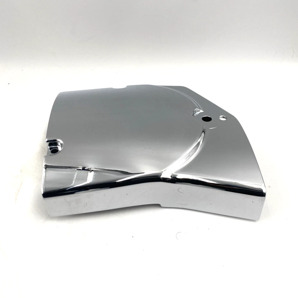 Cubierta de polea de piñón de tracción delantera cromada OEM Harley 34910-04 04-22 Sportster XL Foto 4 de 4