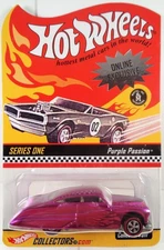 HOT WHEELS RLC 2002 ONLINE EXCLUSIVE SERIES ONE PURPLE PASSION