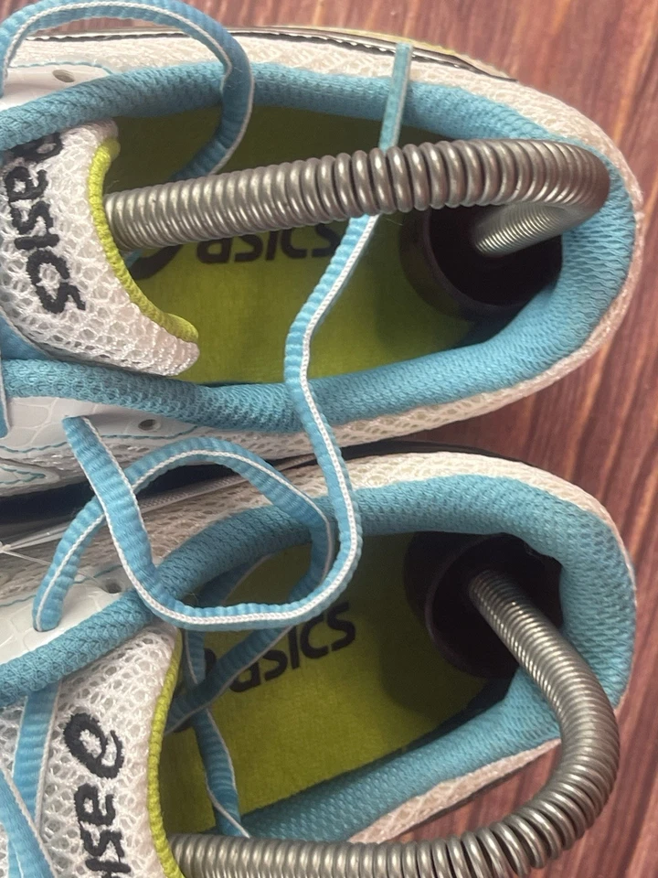 Asics Hyper Rocketgirl XC Womens Size 9.5 Blue Gray Running Shoes Sneakers New - Image 3 of 4