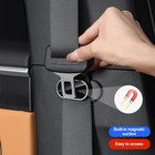 Magnetic Car Interior Accessories Seat Belt Buckle Fixed Limiter Stopper Holders