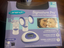 Brand New Lansinoh Signature Pro Portable Double Electric Breast Pump with LCD