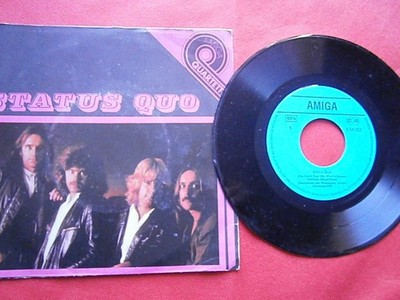 Status Quo - AMIGA Quartett  DDR   Jealousy Dear John   7'' Vinyl Single