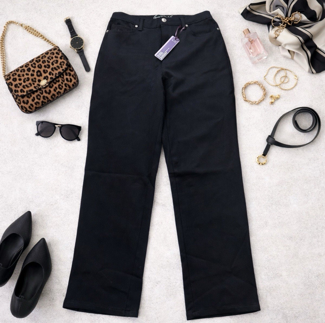 Gloria Vanderbilt Amanda Heritage Fit Tapered Leg Classic Ri