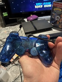 Sony PlayStation 2 PS2 SCPH-77001 Slim Console  OEM cables, controller and game!