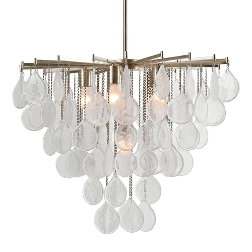 Uttermost Goccia 6 Light Tear Drop Glass Pendant - Picture 1 of 1