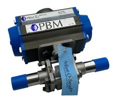 PBM MODELL PAVCL453S-0052 PNEUMATISCHER STELLANTRIEB MIT SIHLD9F-G-34 VENTIL 3/4