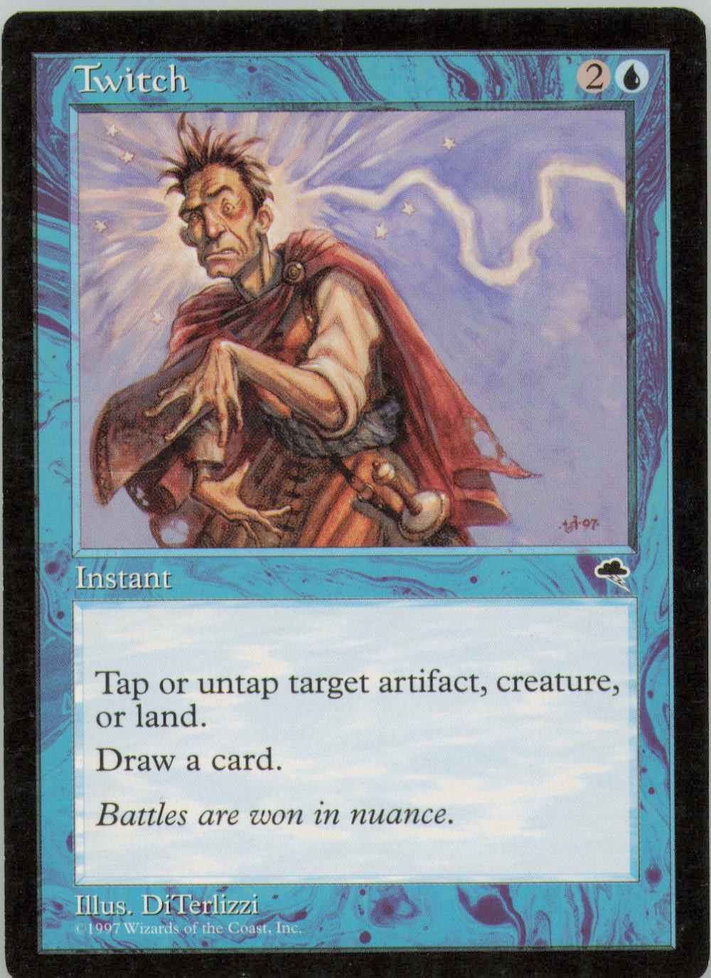 TWITCH 99 C TEMPEST MAGIC: THE GATHERING NM
