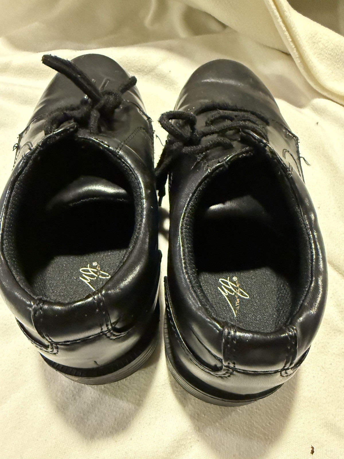 SAOLA Scarpe eleganti stringate nere classiche Michael James ragazzo taglia 4M indossate leggermente