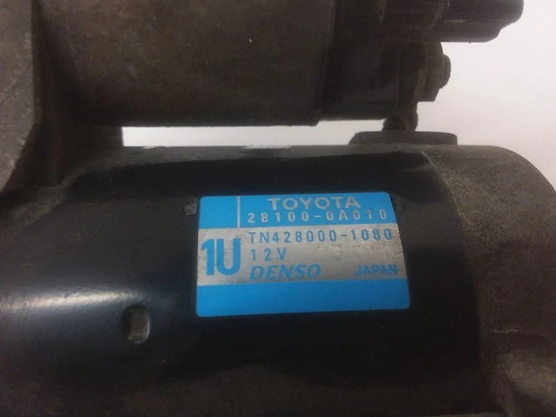 Starter Motor TOYOTA VENZA 09 10 11 12 13 14 15 16 - Image 2 of 4