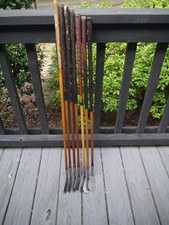 7-Club Set Stainless Steel Wood Shaft Walter Hagen International Irons