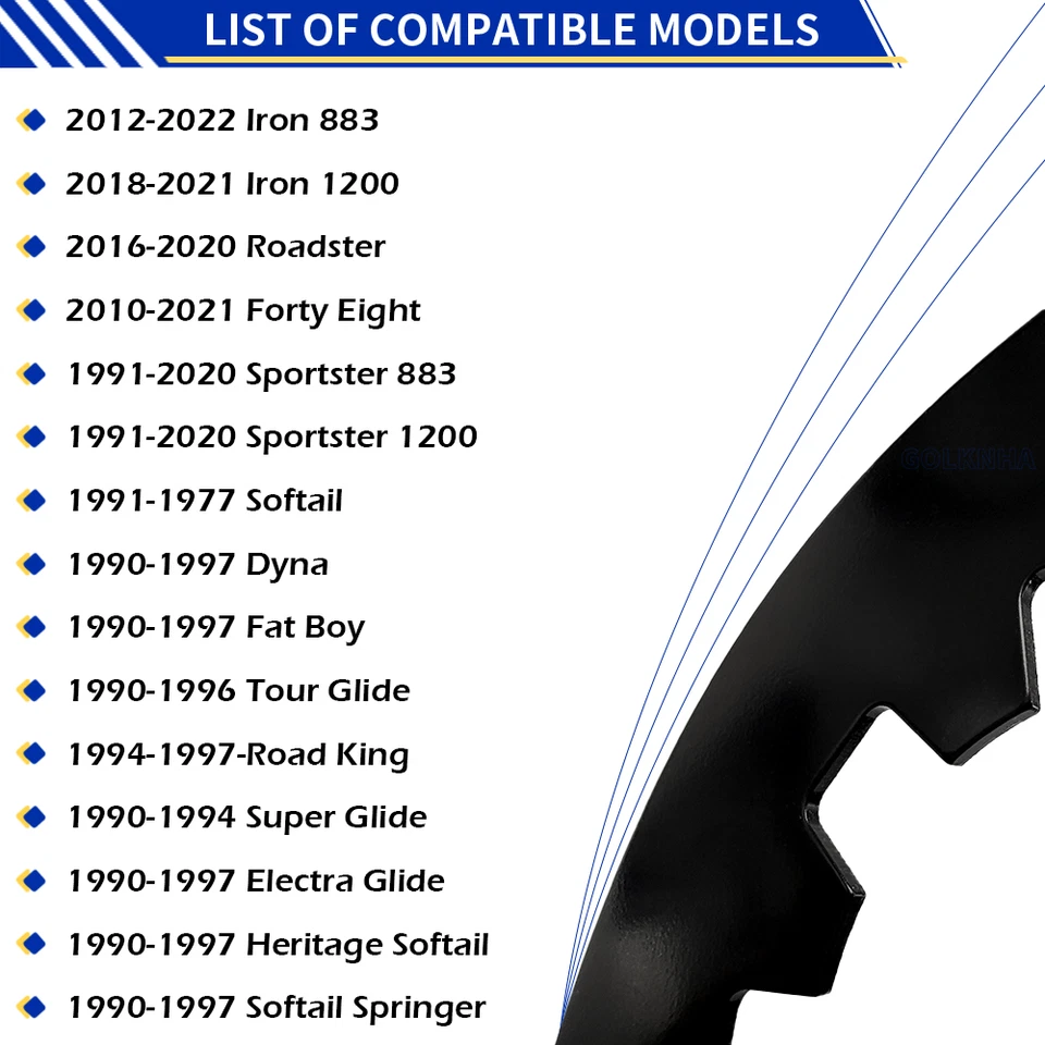 Clutch diaphragm spring kit for Harley Heritage Softail /Electra Glide 1990-1997 - Image 4 of 4