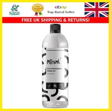 750ml  Rinse Aid - Unscented, Natural, Streak-Free for Eco-Friendly Dishes