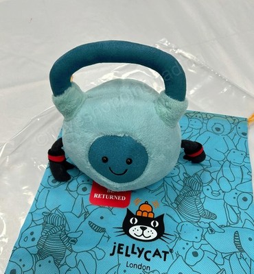 AUTHENTIC JELLYCAT AMUSEABLE SPORTS KETTLEBELL RETIRED PLUSH