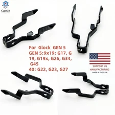 Glock Gen 5 Extended & Raised Slide Release Lever 9x19 40/G17/G19/G19x/G26 Black
