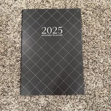 2025 Diamond Cover Planner And Agenda 32 Pages 6.75” X 9.5” Inches Paperboard