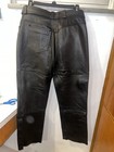 Hein Gericke Harley Davidson Pants Womens 16 Leather Snap Button Motorcycle — photo 4