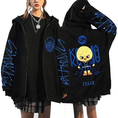 STRAY KIDS BANG CHAN LEE KNOW CHANGBIN HYUNJIN HAN FELIX SEUNGMIN I.N HOODIE V22