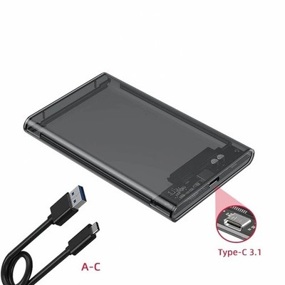 2.5 Inch USB 3.1 Type-C External Hard Drive Enclosure SSD HDD Mobile Dock