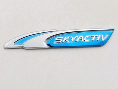 2010-2013 MAZDA 3 MAZDA3 SKY ACTIV SKYACTIV REAR EMBLEM LOGO BADGE SIGN