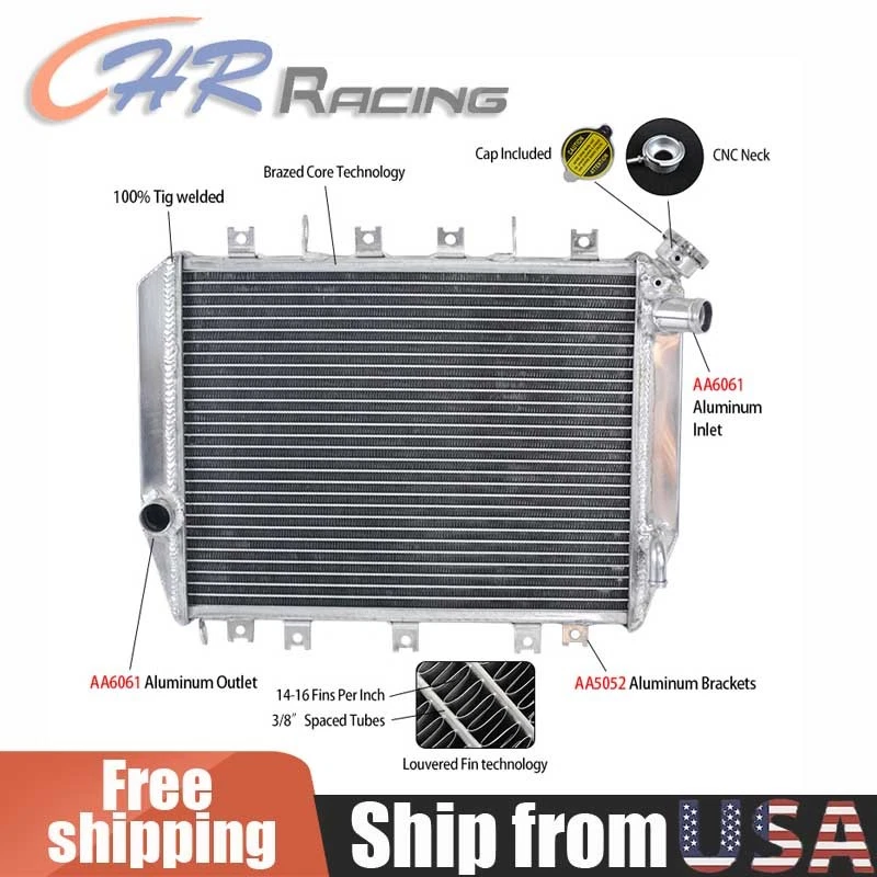 Motorcycle Radiators for 2002 Kawasaki Ninja ZX12R for sale | eBay