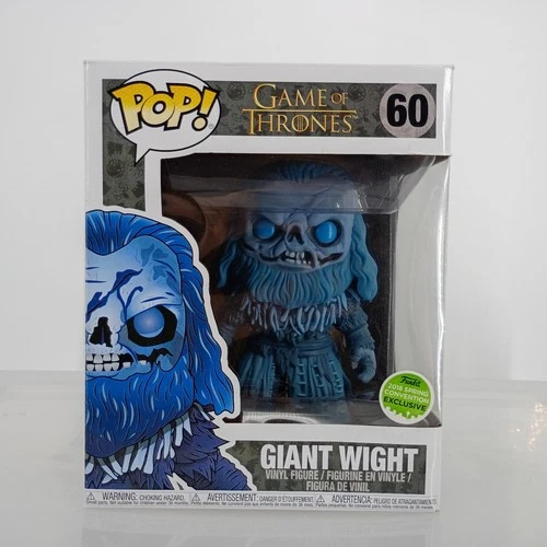 Funko Pop Giant Wight 60 Game Of Thrones 2018 Spring Convention Exclusive Figure