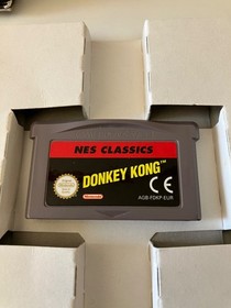 Donkey Kong Nintendo Gameboy Advance Spiel mit OVP und Anleitung NES Classics