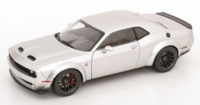 1:18 Solido Dodge Challenger SRT Hellcat Redeye Widebody 2023 silver