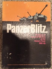 Panzer Blitz Avalon Hill Unpunched New! WW2  PanzerBlitz