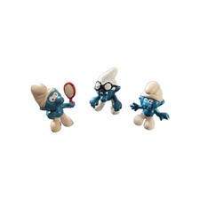 Peyo Schleich Bully Schlümpfe Set, 70/80/90 Jahre 3 Stück
