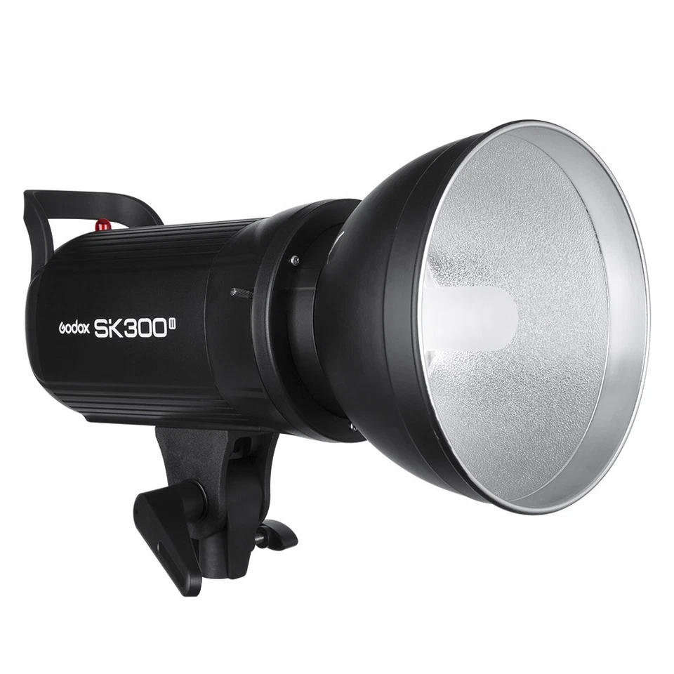 US 3Pcs Godox SK300II Studio Flash Strobe + XPro-N Trigger Kit For Nikon Camera - Image 2 of 4