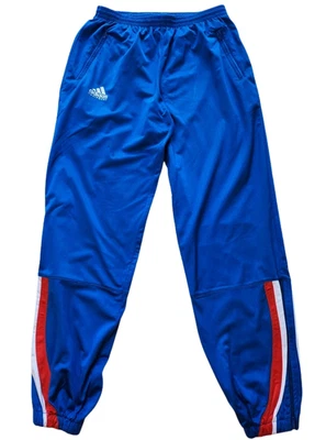 Pantalon Adidas Equipment vintage bleu rétro track pants taille M - Photo 1/4