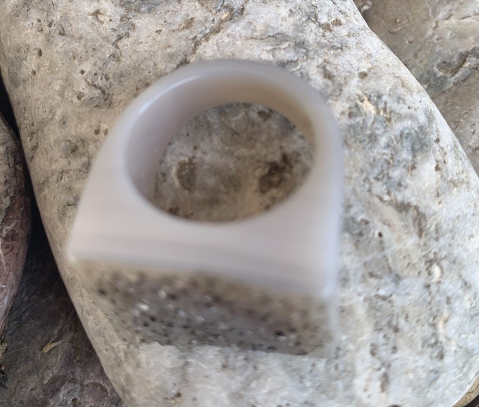 Druzy Geode Quartz Crystal Ring Size 7 Healing. T… - image 7