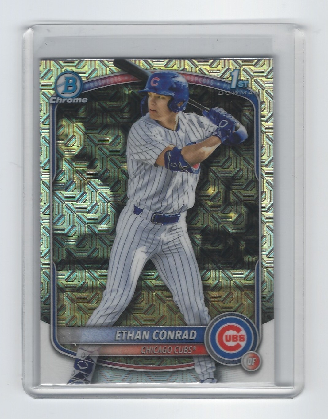 2025 Bowman Draft - Chrome Ethan Conrad #BDC-17 Mojo Refractor (RC)