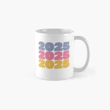 2025 Pastel colors Classic Mug , Gift For Family