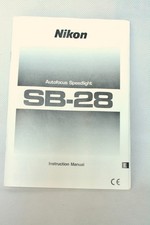 Nikon SB-28 Booklet instructions