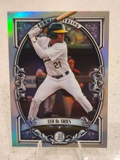 2026 Bowman Chrome Sterling Refractor Leo De Vries #BST-9 Athletics
