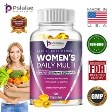Women's Daily Multi - Multivitamin & Multimineral - Energy & Immune Support