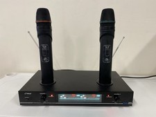 Pyle PDWM3000 Dual VHF Rechargeable Wireless Microphone System