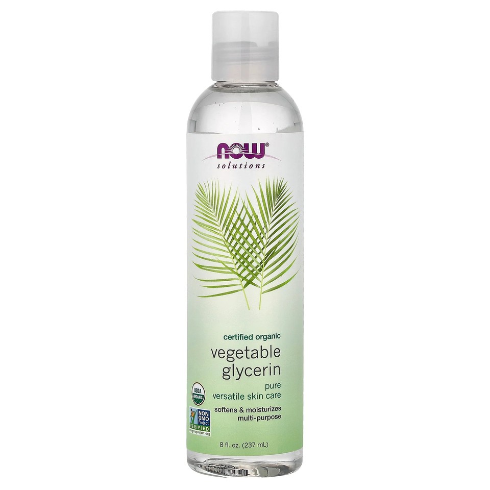 Solutions, Organic Vegetable Glycerine, 8 fl oz (237 ml)